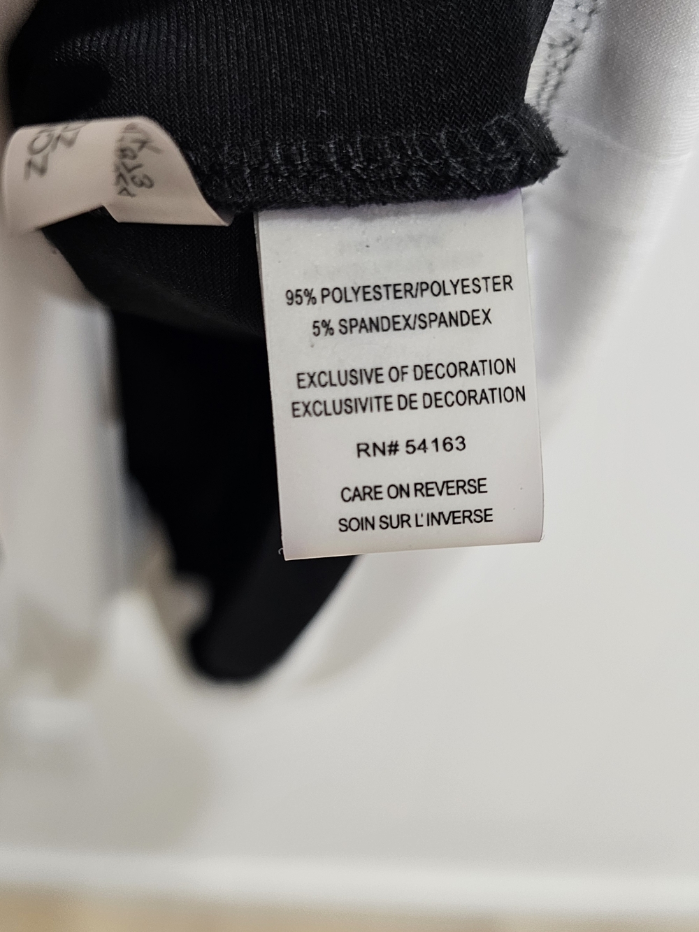 Calvin Klein Black White Colorblock Blouse HalterTop L Old Money Party Luxury - Picture 7 of 12